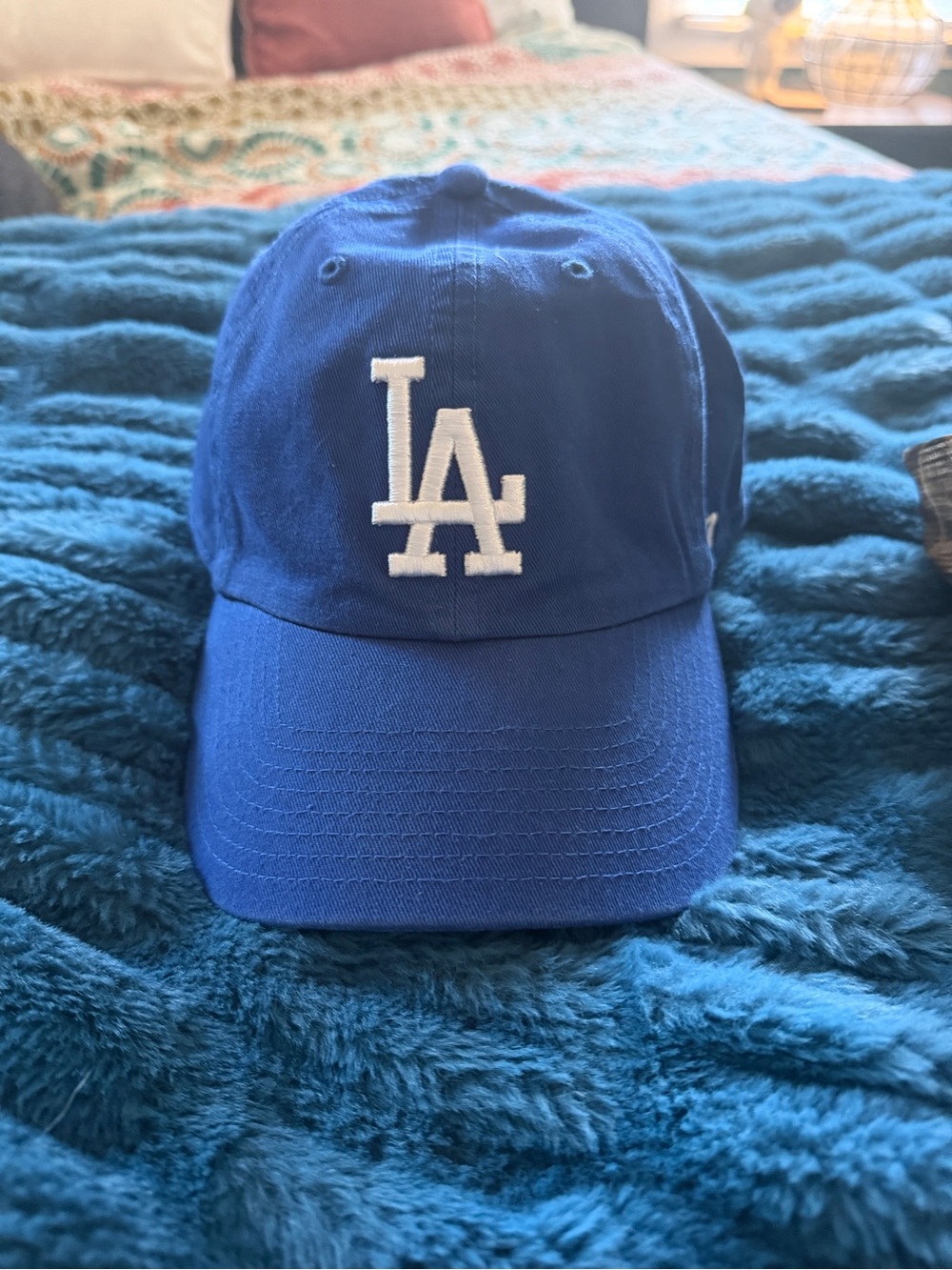47 Brand Los Angeles Dodgers Royal Blue Cap with White LA Logo